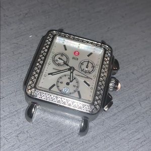 ✨Michele Deco Diamond Watch Steel Band